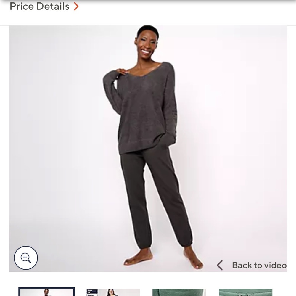 Barefoot Dreams CozyChic Carbon Lounge Pants
